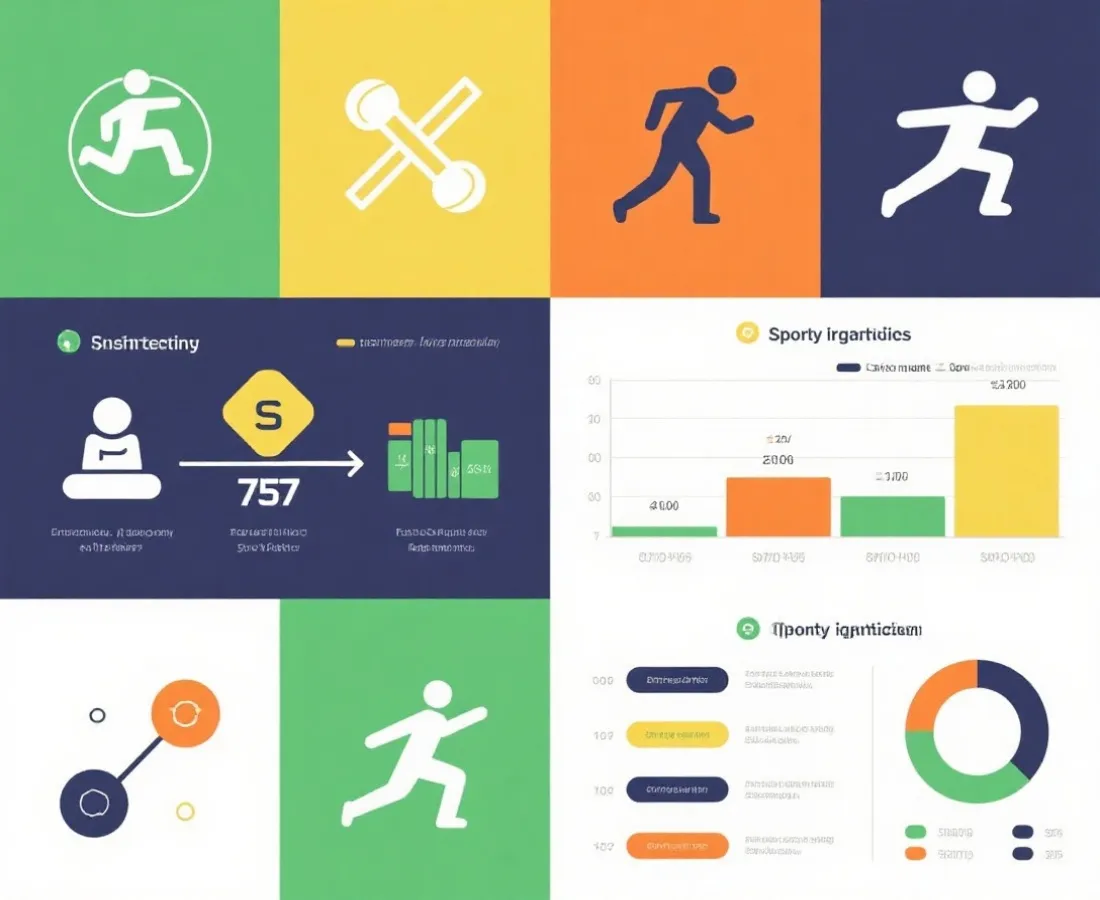 体育数据可视化示意