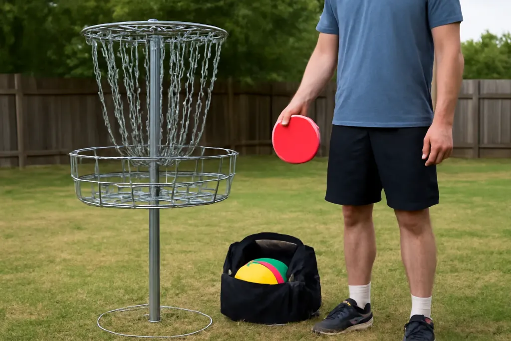 Photo illustrating disc golf plastic types