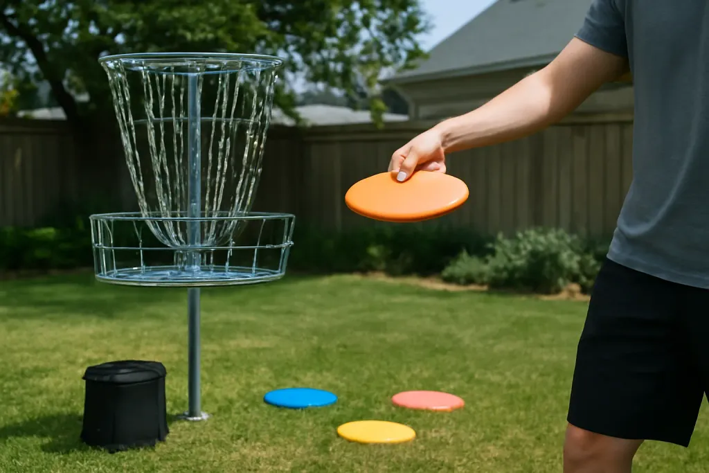 A second photo showing a related step or detail for disc golf plastic types