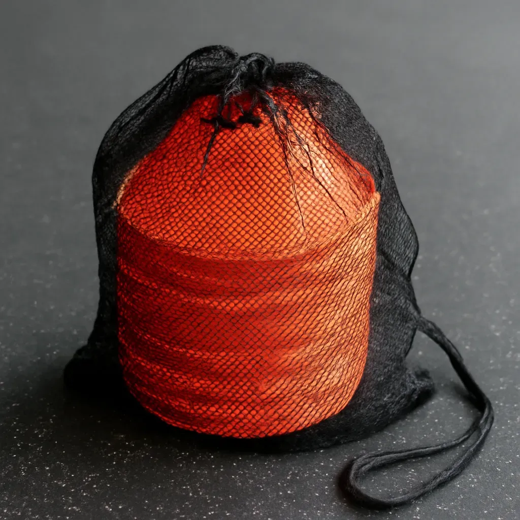 AI-generated editorial product photograph (not the exact linked listing) of speed and agility cone set with carry bag